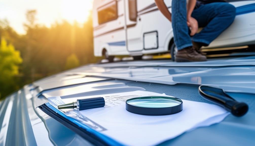 rv roof inspection process